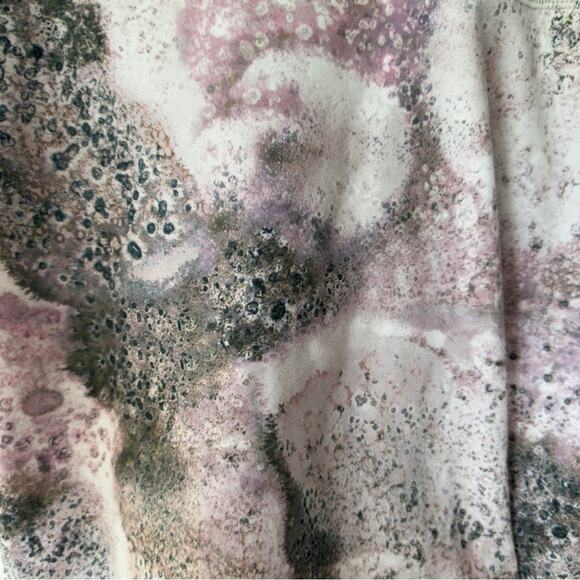 Lululemon Crossback Tank in Sugar Crush Multi / Silver Fox Shelf Bra Athletic 10 - Picture 7 of 11